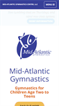 Mobile Screenshot of midatlanticgymnastics.com